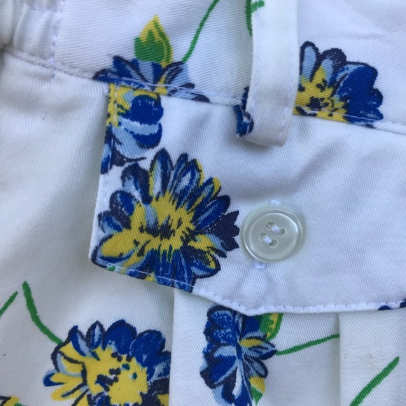 NWT On Your Mark Floral Print Women’s Golf Shorts sized 16. 100% Cotton - Picture 7 of 11